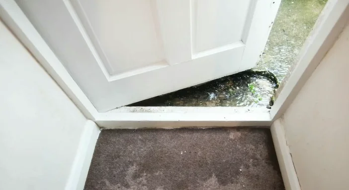 orlando fl water damage door frame moisture damage requiring professional restoration