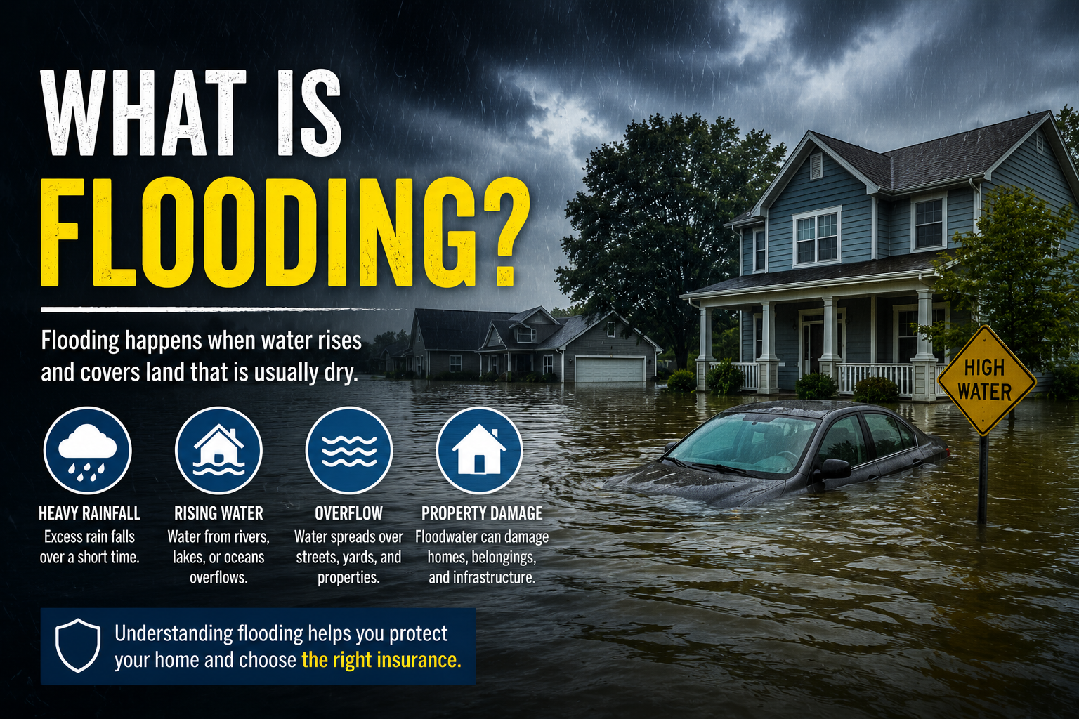 Wind Driven Rain vs. Flooding: What Your Policy Covers wind driven rain vs flood coverage